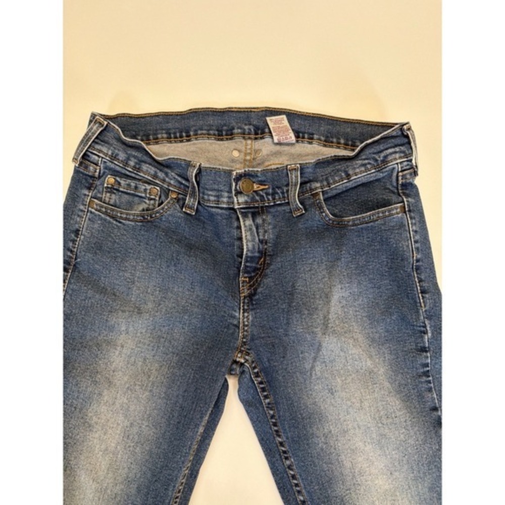 G Unit Women's Size 9 Flare Jeans 30x31 Low Rise Y2K Embroidered Pocket.    3987